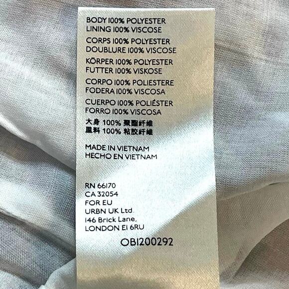 Anthropologie Maeve Shara Floral Patchwork Printed Midi Dress Size Small - Picture 12 of 12